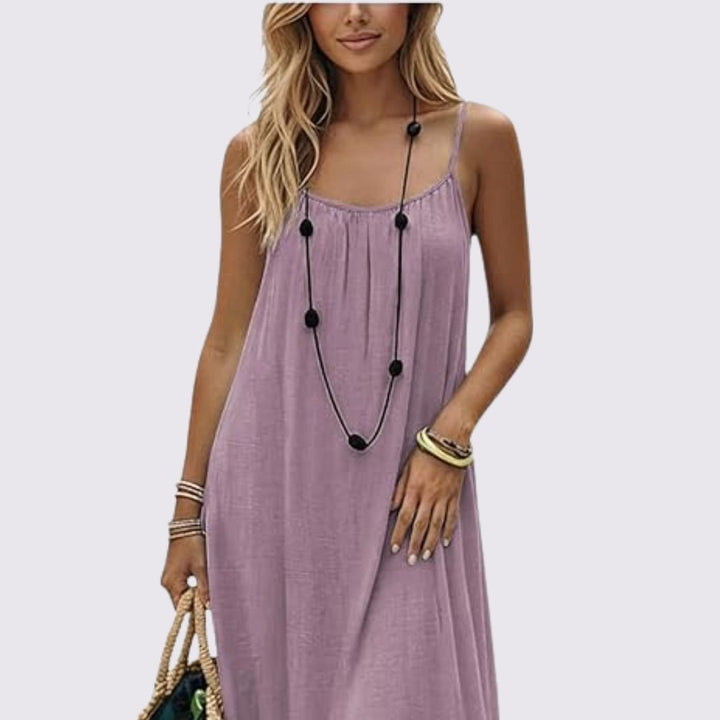 Nuance Rückenfreies Sommerkleid - Luftig Leicht & Verstellbar