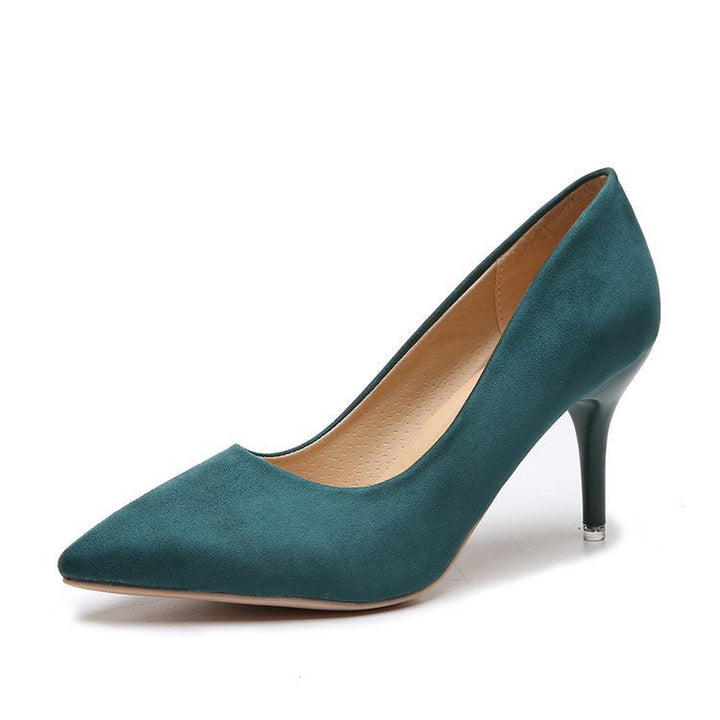 Classic pointed high heels | Vegan premium material | Nude stiletto