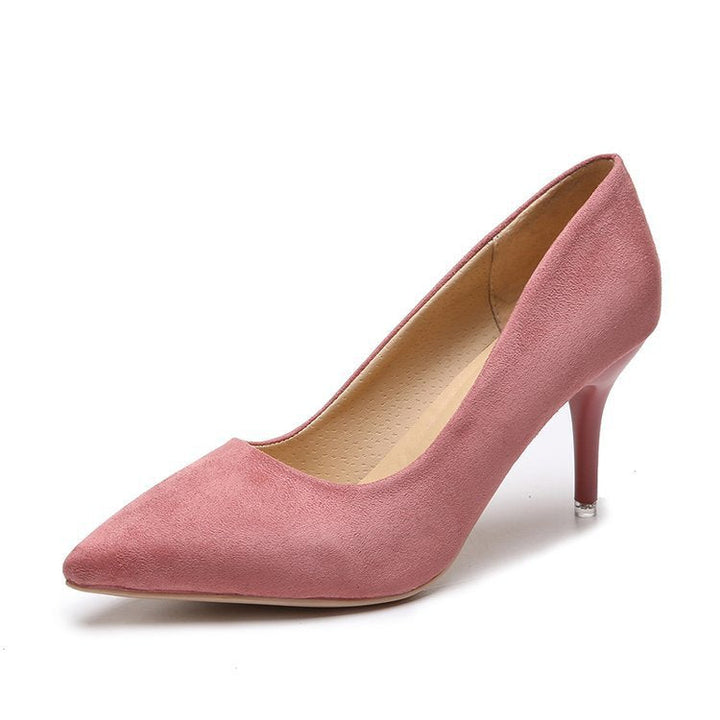 Classic pointed high heels | Vegan premium material | Nude stiletto