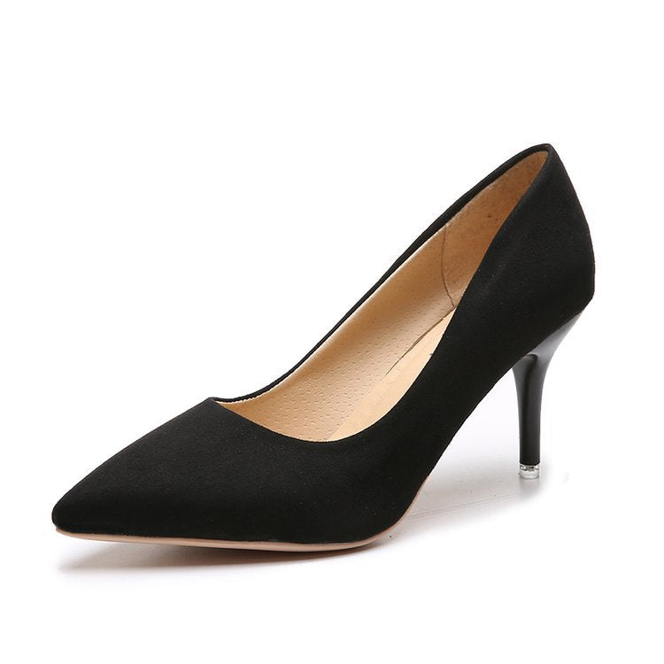 Classic pointed high heels | Vegan premium material | Nude stiletto