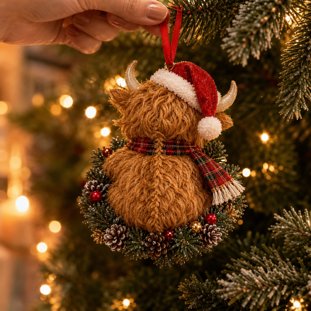 Merrymitts | Plüsch-Weihnachtsornament mit Geldfach