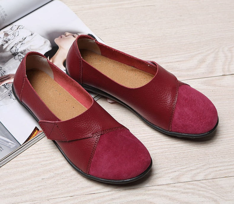 Chaussures confortables de haute qualité en cuir véritable et confortable Mocassins