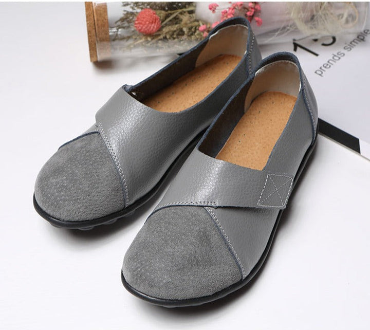 Chaussures confortables de haute qualité en cuir véritable et confortable Mocassins
