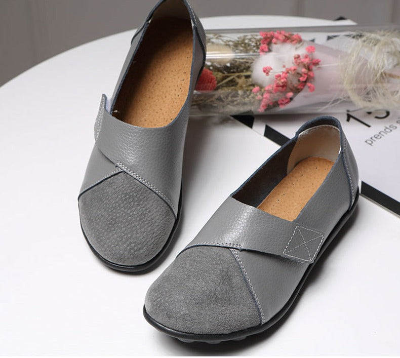Chaussures confortables de haute qualité en cuir véritable et confortable Mocassins