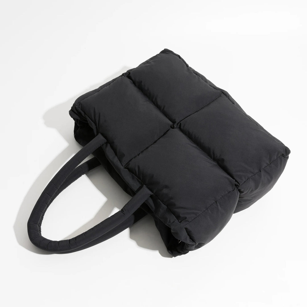 Puffer Schultertasche Damen – Stylische Alltagstasche für Arbeit & Freizeit