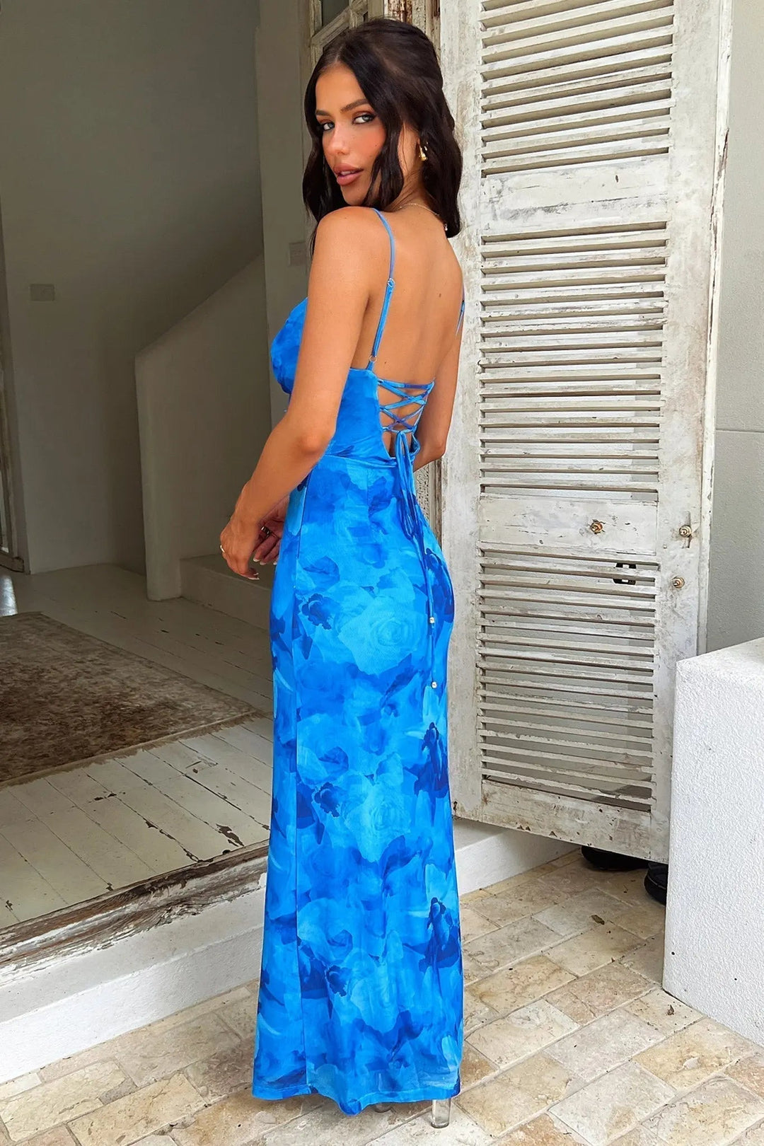 Luxuriöses elegantes Kleid für Damen aus atmungsaktivem Stoff – Cocktail- und Sommerlook