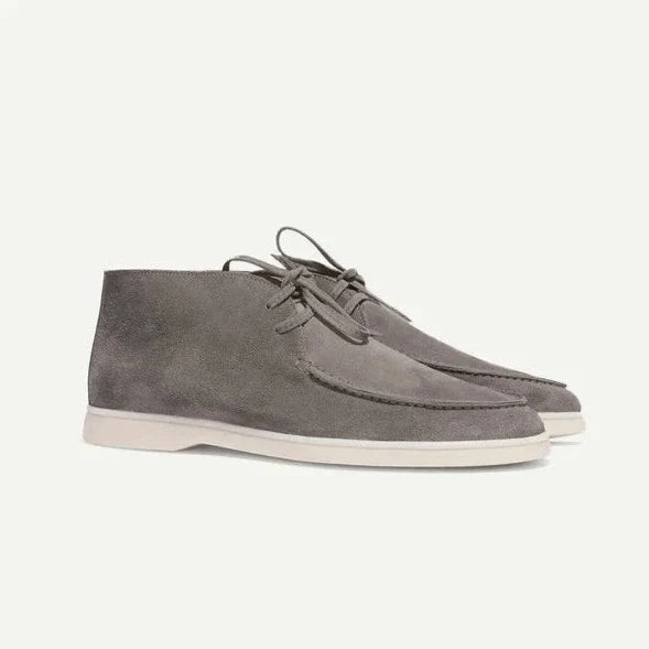 Men's Classic Suede Lace-Up Shoes – Elegant Formal Business Shoes