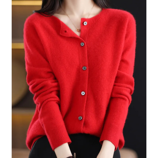 Women's Merino Wool Cardigan