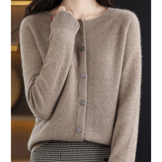 Women's Merino Wool Cardigan