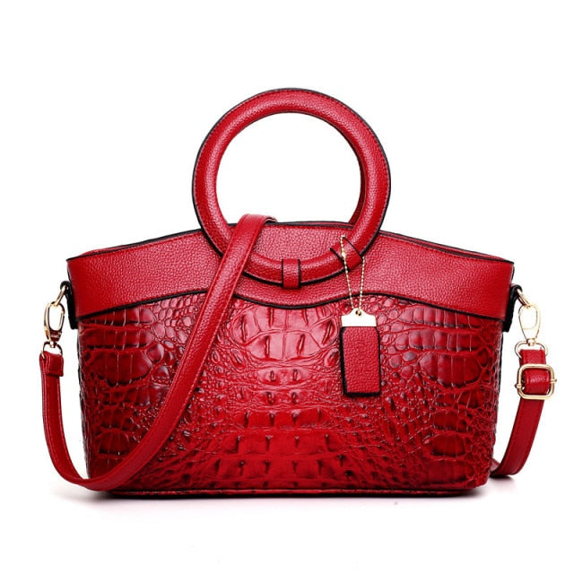 Luxury leather bag women – genuine leather shoulder bag crossbody