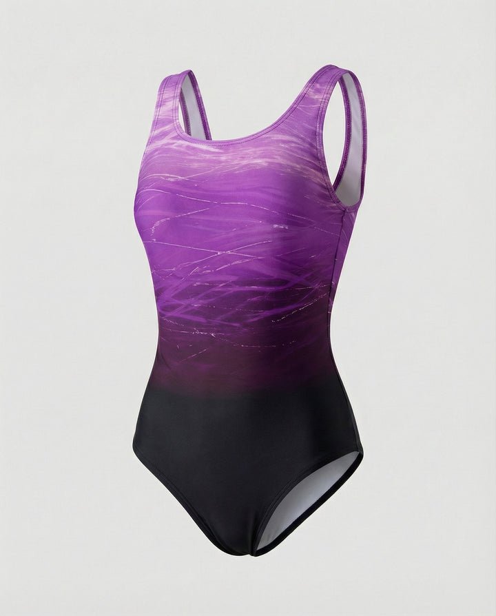 Women's Sport One-Piece Swimsuit – Quick-Drying Swimwear