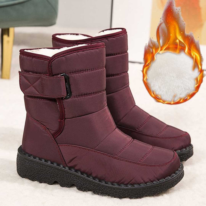 Damen Wasserdichte Rutschfeste Schneestiefel