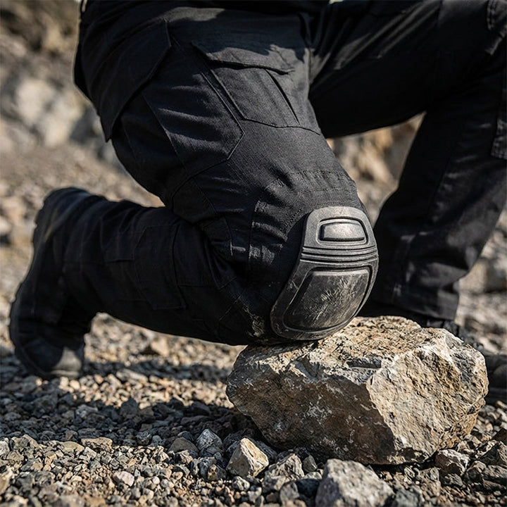 Herren Multicam Tactical Kampfhose Mit Knieschützern – Robuste Cargo Hose