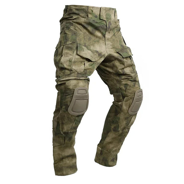 Herren Multicam Tactical Kampfhose Mit Knieschützern – Robuste Cargo Hose