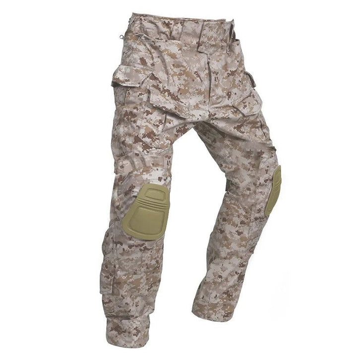 Herren Multicam Tactical Kampfhose Mit Knieschützern – Robuste Cargo Hose
