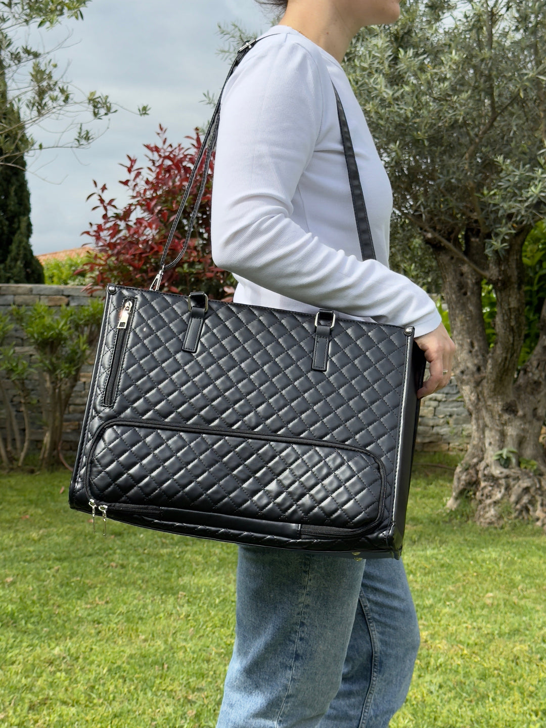 Isolierte 2-in-1 Handtasche – Stilvolle Thermotasche für Damen
