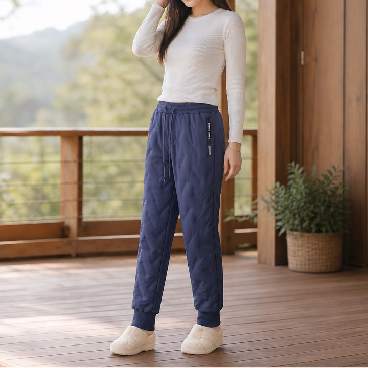 Damen Thermohose Fleece-Gefüttert Wasserabweisend