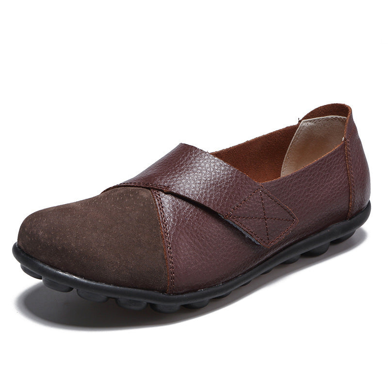 Chaussures confortables de haute qualité en cuir véritable et confortable Mocassins